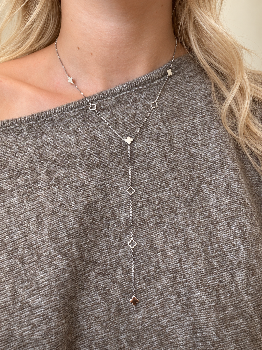 Collier trèfle Axelle
