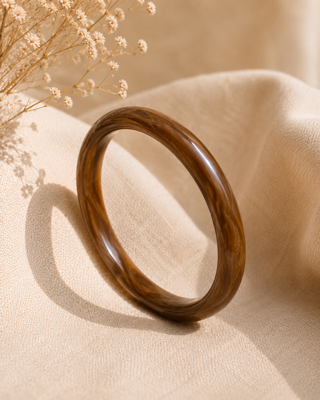 Bracelet Riviera Marron